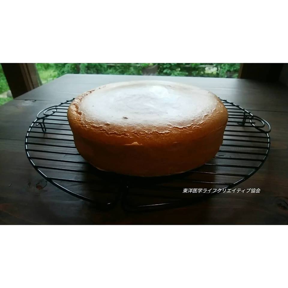 大豆粉のシフォンケーキ